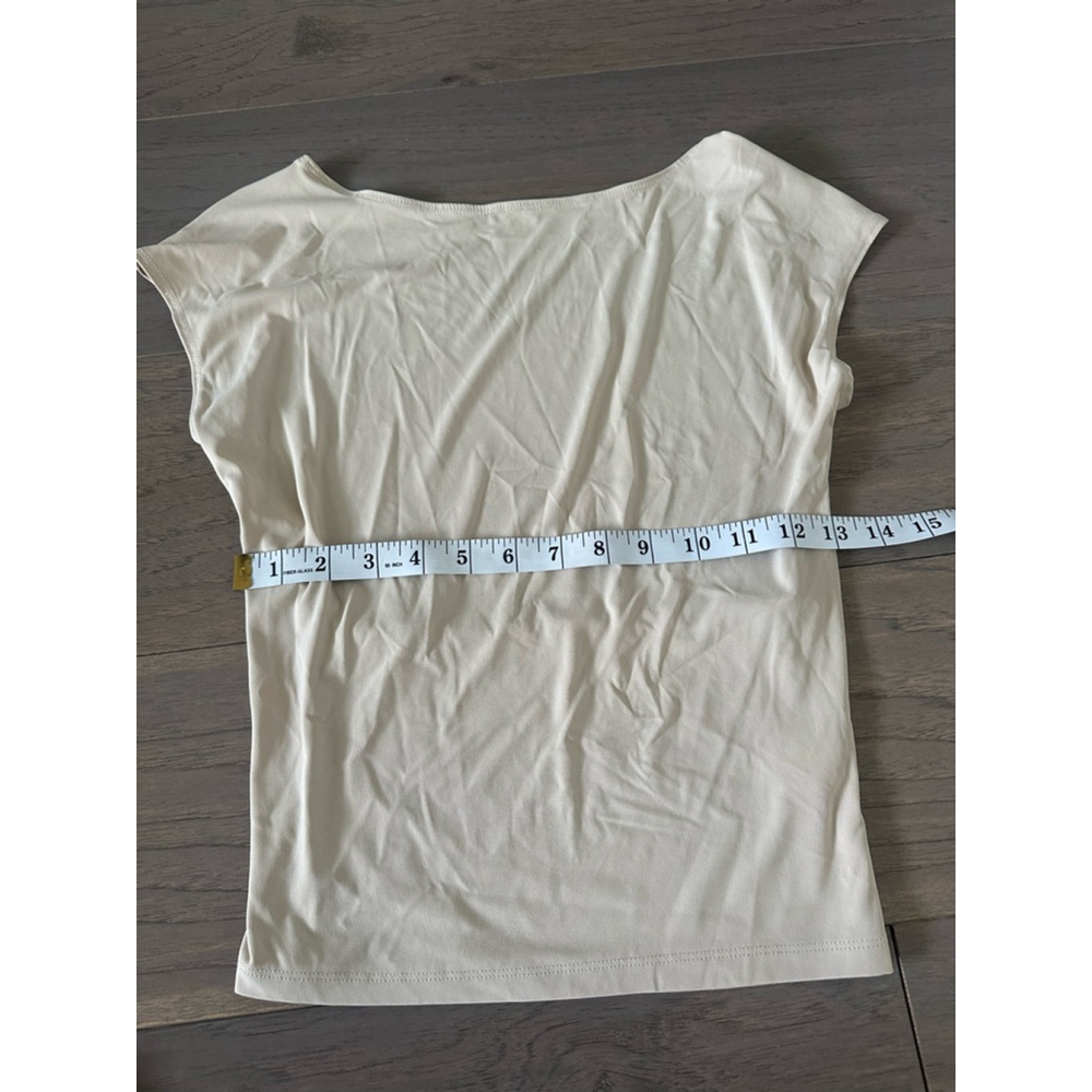 Beige Open Back Top Small - Picture 4 of 6